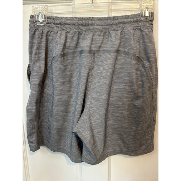 Lululemon Pace Breaker Linerless 7” Gray Mens Medium Athletic Gym Shorts M7AB0S - Picture 3 of 15